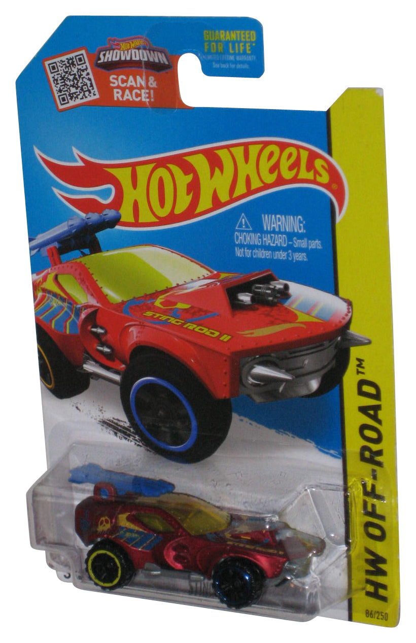 Hot Wheels HW Off-Road (2013) Red Sting Rod II Toy Car 86/250