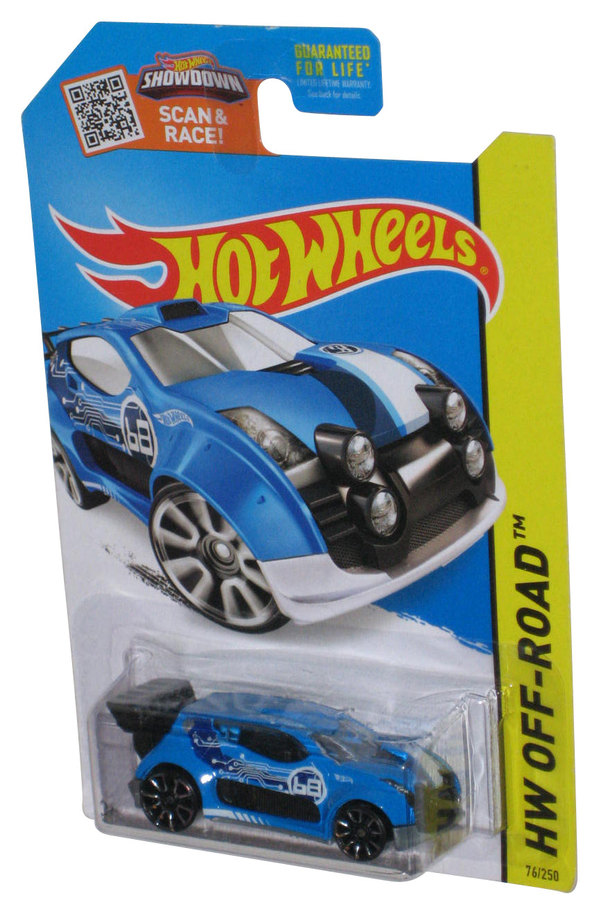 Hot Wheels HW Off-Road (2013) Fast 4WD Blue Toy Car 76/250