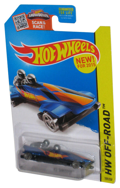Hot Wheels HW Off-Road (2015) Blue Ice Shredder Toy Car 109/250