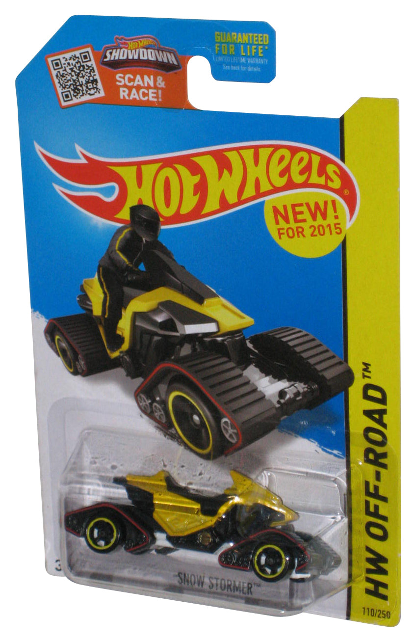 Hot Wheels HW Off-Road (2015) Yellow Snow Stormer Toy Car 110/250