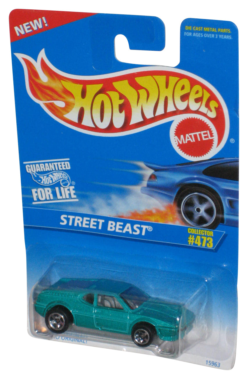 Hot Wheels Street Beast (1995) Mattel Green Die-Cast Toy Car #473