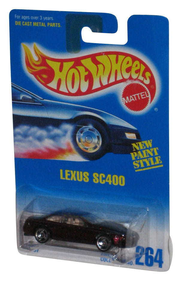 Hot Wheels Lexus SC400 (1991) New Paint Style Red Toy Car #264