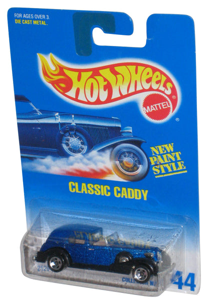 Hot Wheels Classic Caddy New Paint Style (1991) Blue Toy Car #44