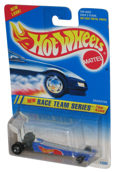 Hot Wheels Race Team Series (1994) Mattel Dragster Blue Toy Car #4