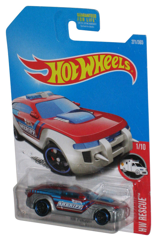 Hot Wheels HW Rescue 1/10 (2015) Sheriff Police Pursuit Toy Car 271/365