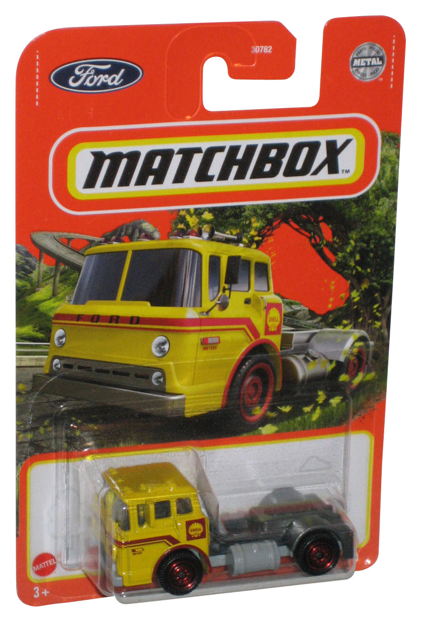 Matchbox 1965 Ford C900 (2021) Metal Die-Cast Yellow Toy Truck 63/100