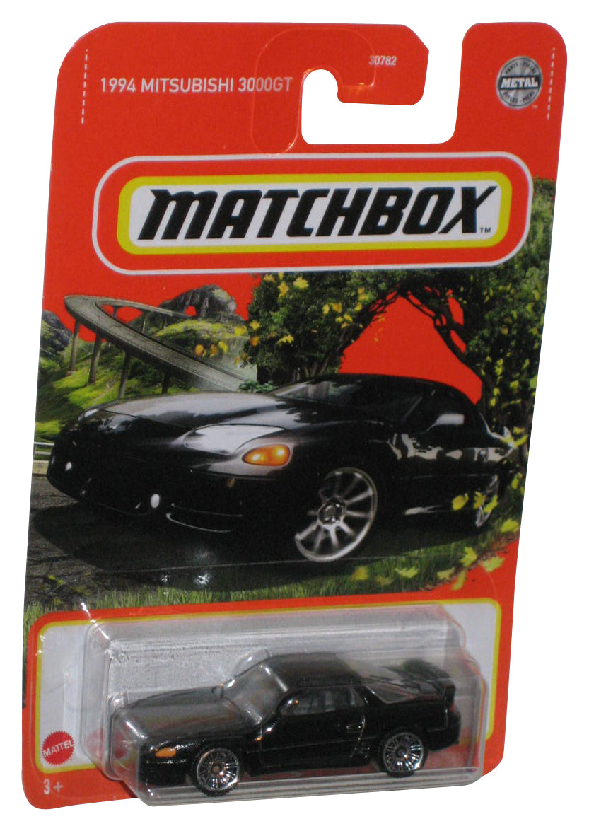 Matchbox 1994 Mitsubishi 3000GT Mitsubishi (2021) Black Metal Toy Car 64/102