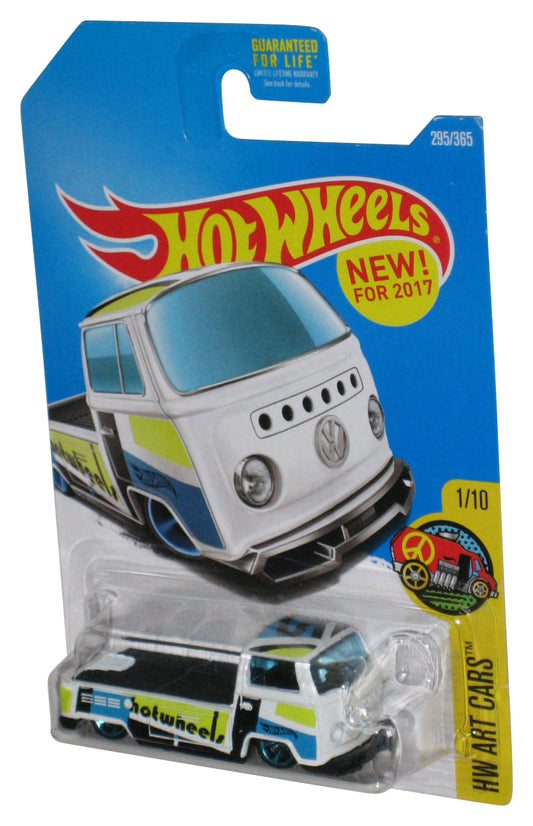 Hot Wheels HW Art (2017) White Volkswagen T2 Pickup Toy Truck 295/365
