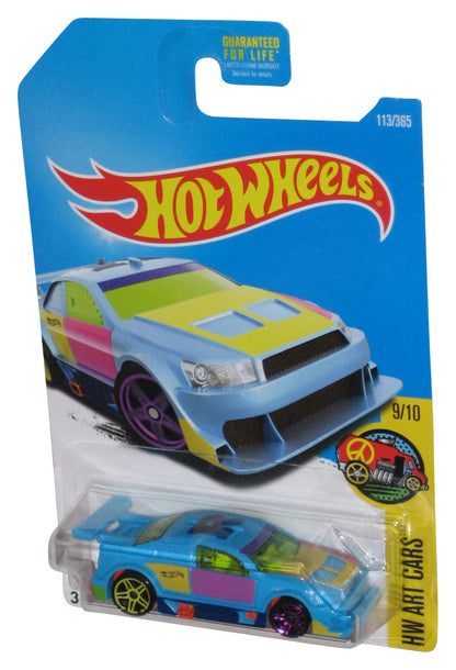 Hot Wheels HW Art 9/10 (2015) Amazoom Blue Toy Car 113/365