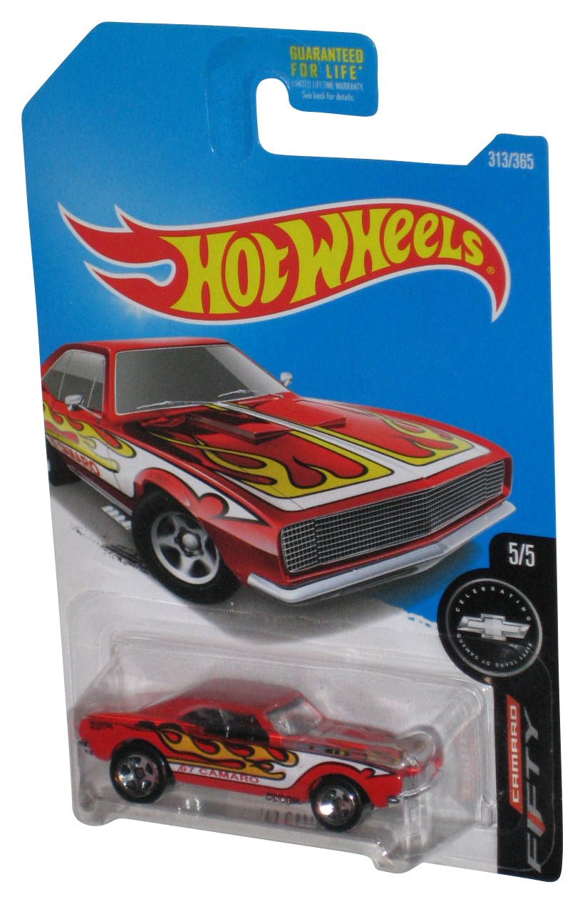 Hot Wheels Fifty Red '67 Camaro 5/5 (2015) Die-Cast Toy Car 313/365