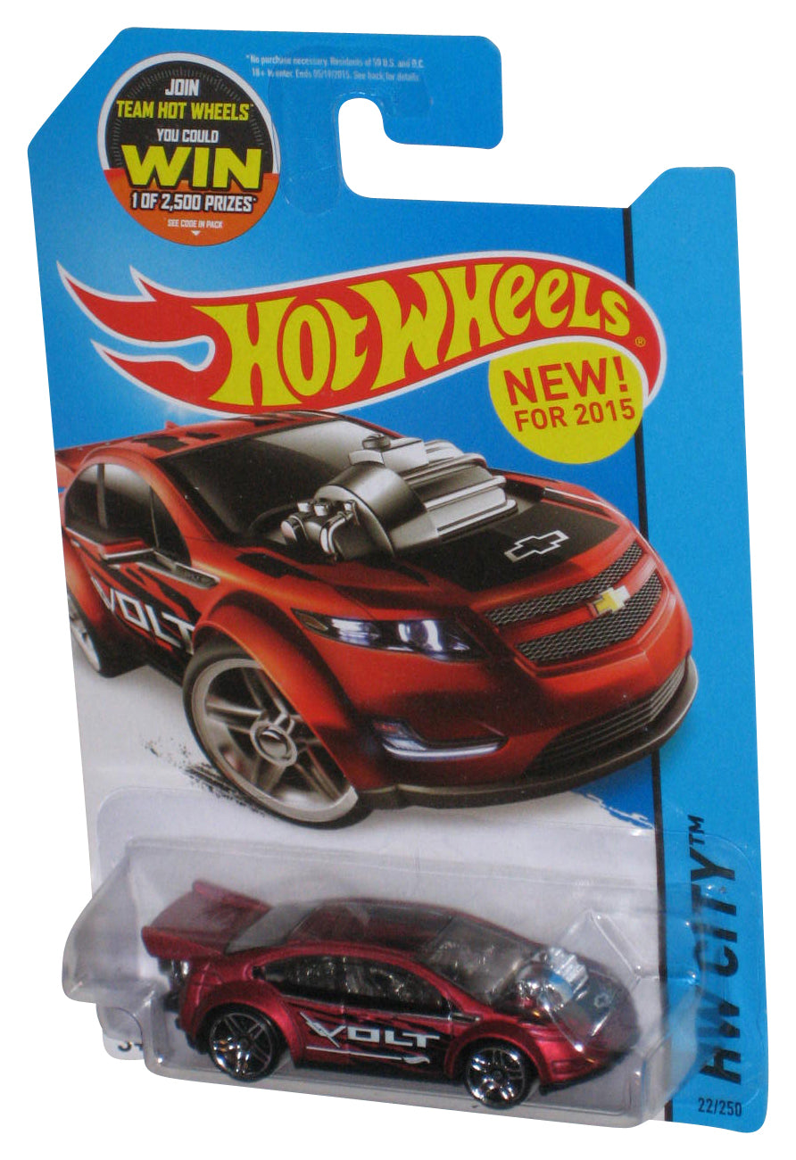 Hot Wheels HW City (2015) Red Super Volt Die-Cast Toy Car 22/250