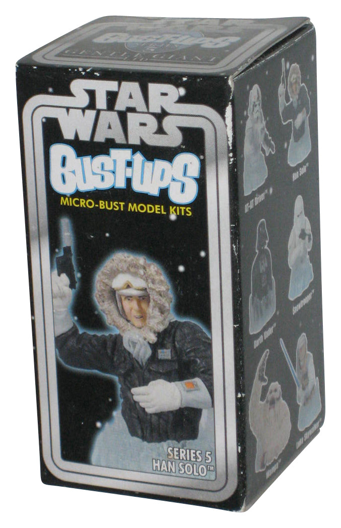 Star Wars Bust-Ups Han Solo Hoth Gear (2005) Gentle Giant Series 5 Micro Bust Mini Model Kit