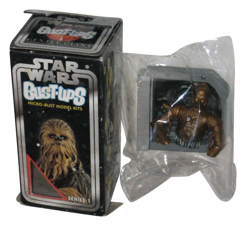 Star Wars Bust-Ups C-3PO (2005) Gentle Giant Series 1 Micro Bust Mini Model Kit