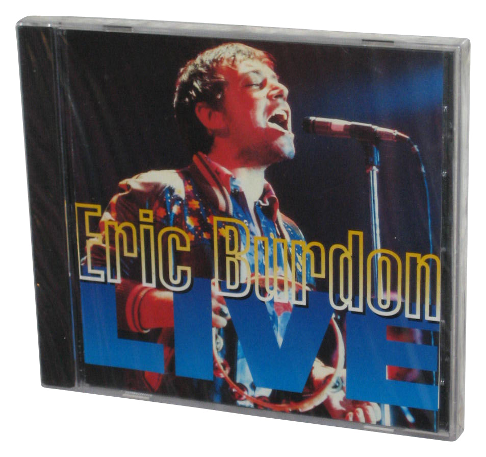 Eric Burdon Live (1996) Audio Music CD - (Case Has Drill Hole)