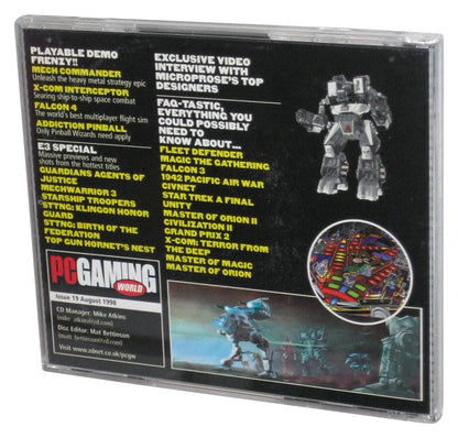 PC Gaming World August 1998 Issue 19 Video Game Demo CD