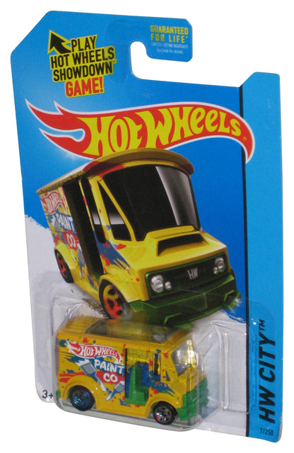 Hot Wheels HW City (2013) Yellow Bread Box Toy Vehicle 7/250