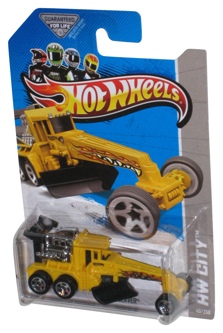 Hot Wheels HW City (2012) Yellow Street Cleaver Toy Car 49/250