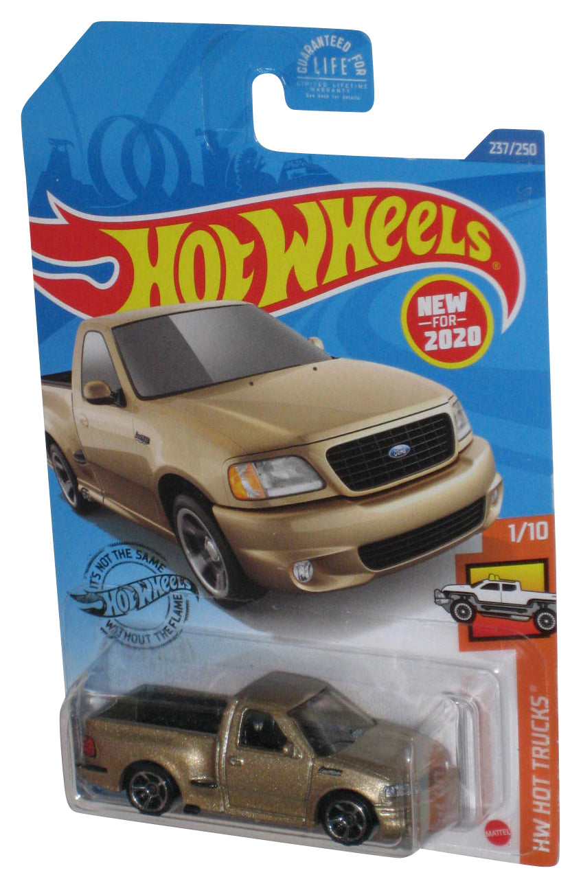 Hot Wheels HW Hot Trucks 1/10 (2020) Gold '99 Ford F-150 SVT Lightning Toy Truck 237/250