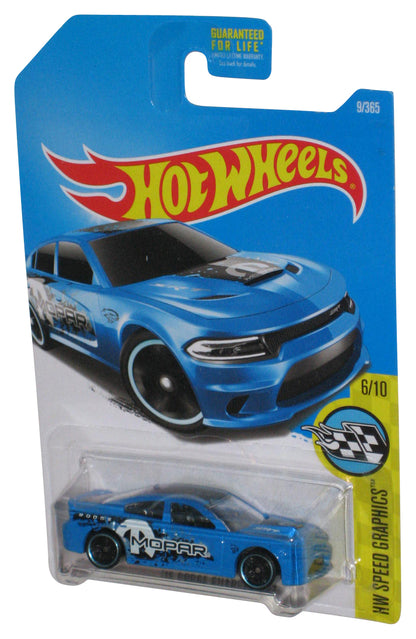 Hot Wheels HW Speed Graphics 6/10 (2015) Blue Mopar '15 Dodge Charger SRT Car 9/365