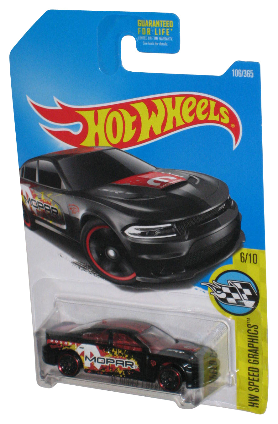 Hot Wheels HW Speed Graphics 6/10 (2015) Black '15 Dodge Charger SRT Car 106/365