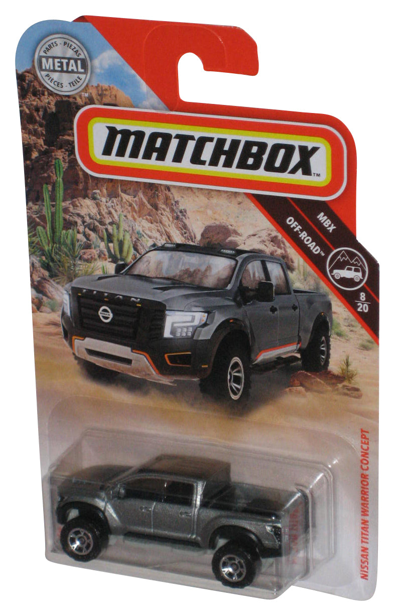 Matchbox MBX Off-Road 8/20 Nissan Titan Warrior Concept (2018) Metal Toy Truck 61/100