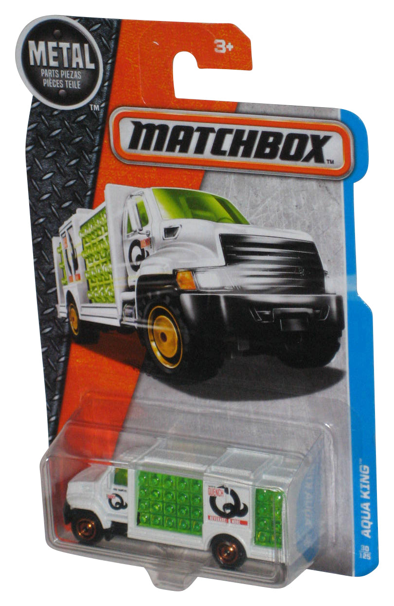 Matchbox Aqua King (2015) White Die-Cast Metal Toy Truck 30/125