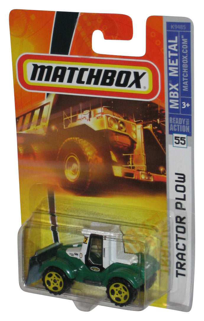 Matchbox MBX Metal (2007) Green & White Toy Vehicle #55