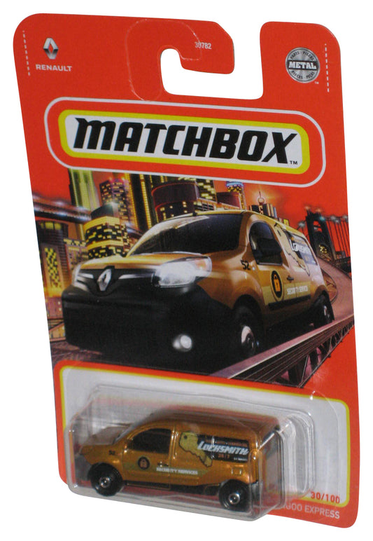 Matchbox Renault Kangoo Express (2021) Gold Brown Metal Locksmith Toy Van 30/100