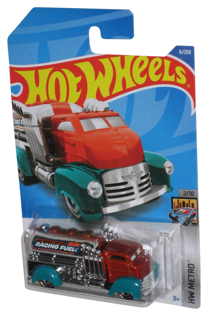 Hot Wheels HW Metro 2/10 (2021) Red Fast Gassin' Toy Truck 6/250