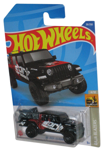 Hot Wheels Baja Blazers 4/10 (2021) Black '20 Jeep Gladiator Toy Truck 26/250