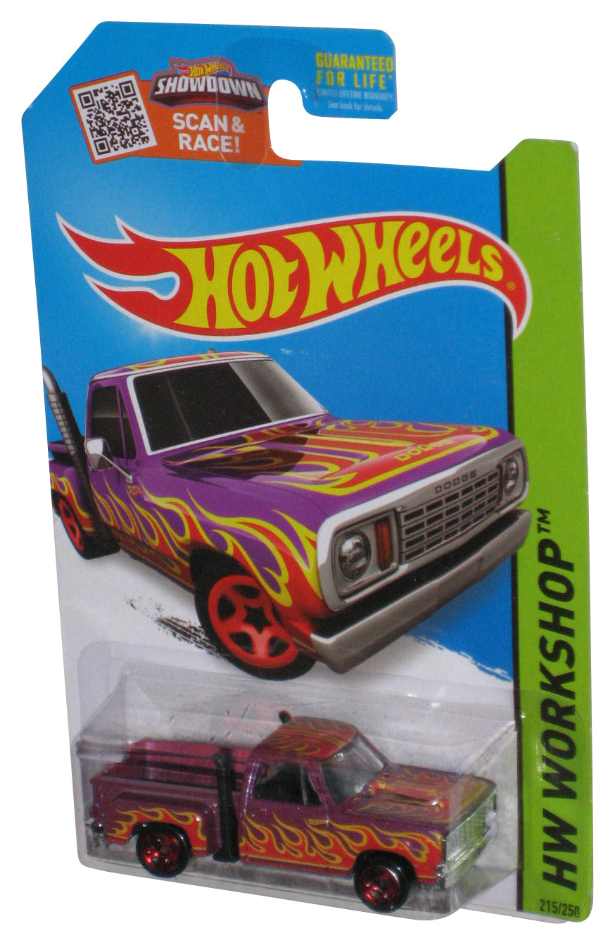 Hot Wheels HW Workshop (2013) Purple '78 Dodge Li'l Red Express Truck 215/250