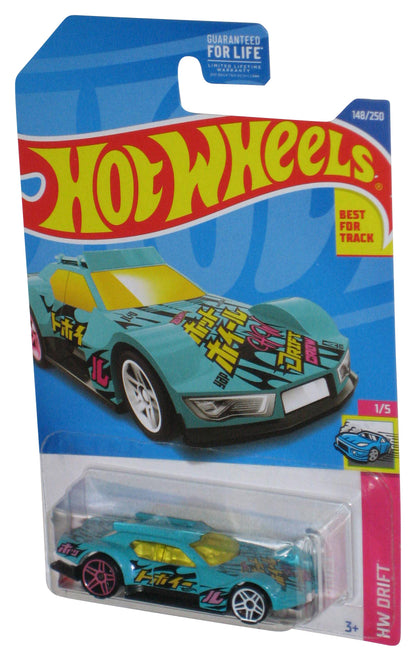 Hot Wheels HW Drift 1/5 (2021) Light Blue Driftsta Toy Car 148/250