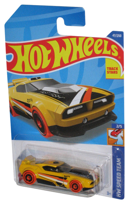 Hot Wheels HW Speed Team 2/5 (2021) Yellow Fast Fish Toy Car 47/250
