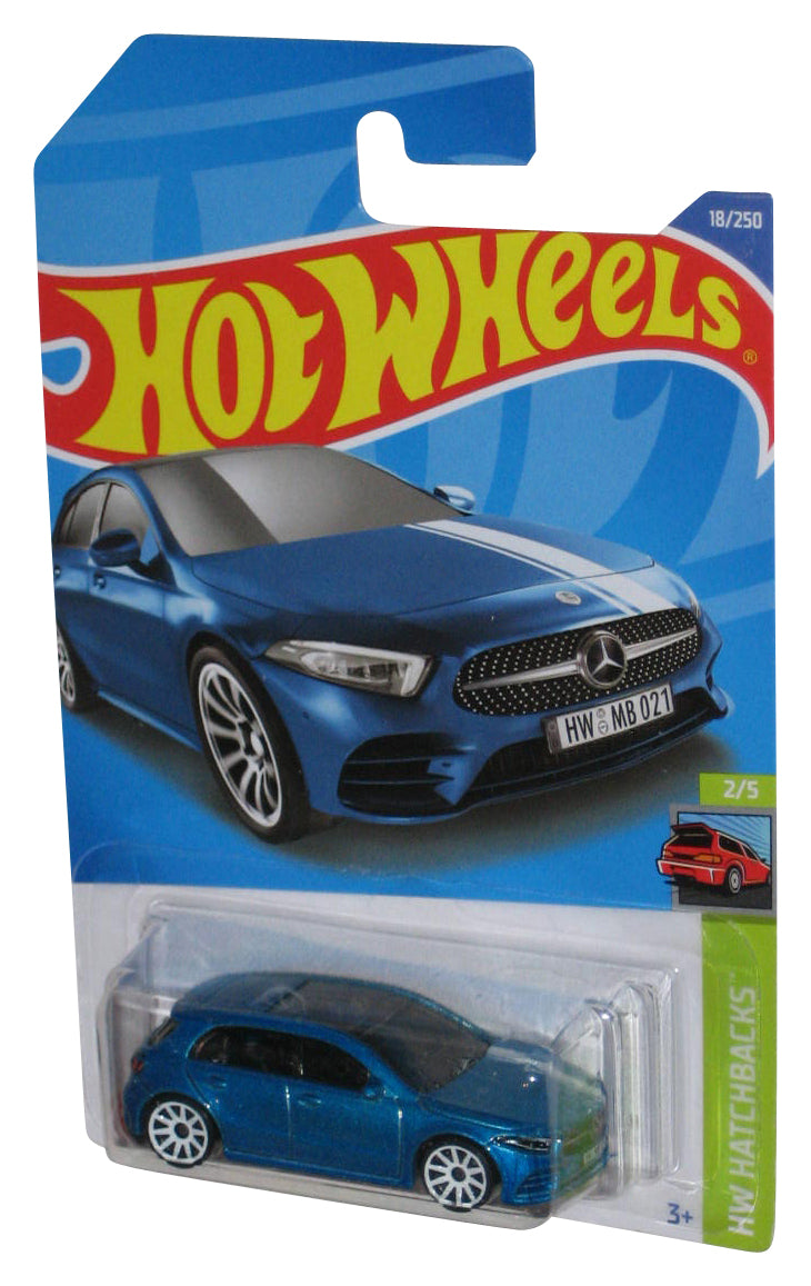 Hot Wheels HW Hatchbacks 2/5 (2021) Blue '19 Mercedes-Benz A-Class Toy Car 18/250
