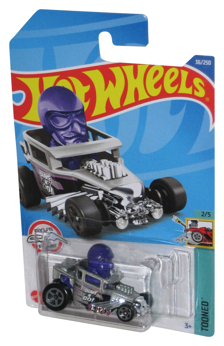 Hot Wheels Tooned 2/5 (2021) Purple Skull Shaker Toy Car 36/250