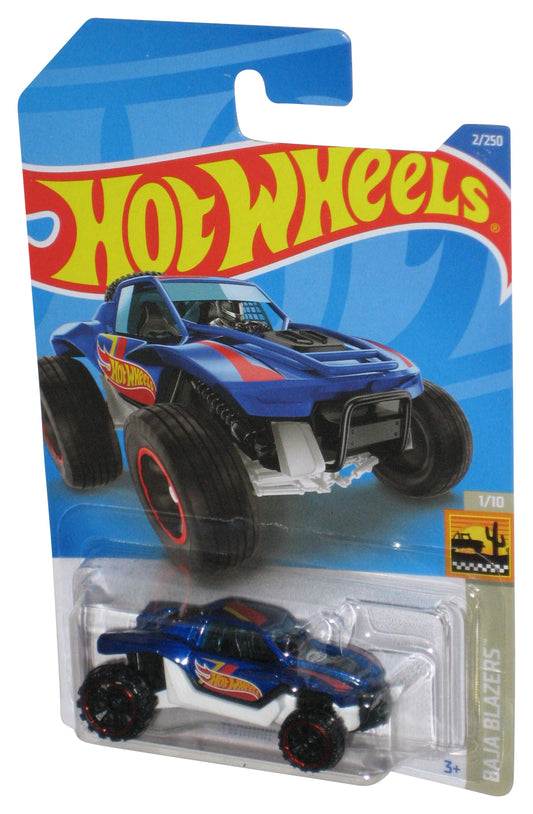 Hot Wheels Baja Blazers 1/10 (2021) Blue Twinnin' 'N Winnin' Toy Car 2/250