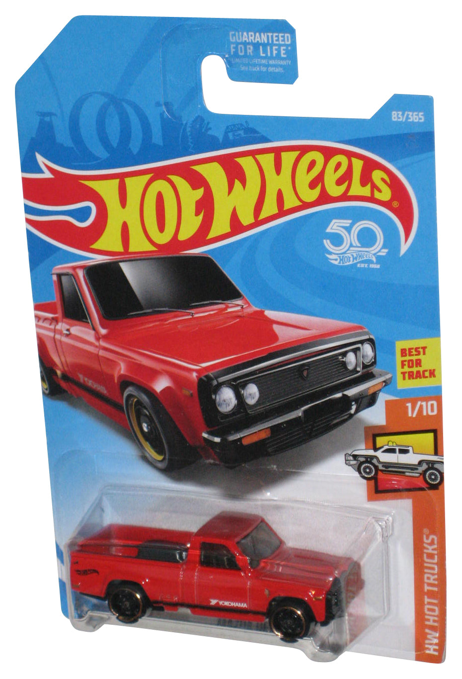 Hot Wheels HW Hot Trucks 1/10 (2017) Red Mazda Repu Toy Truck 83/365