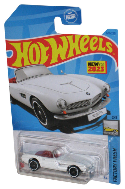 Hot Wheels Factory Fresh 2/5 (2023) White BMW 507 Toy Car 120/250