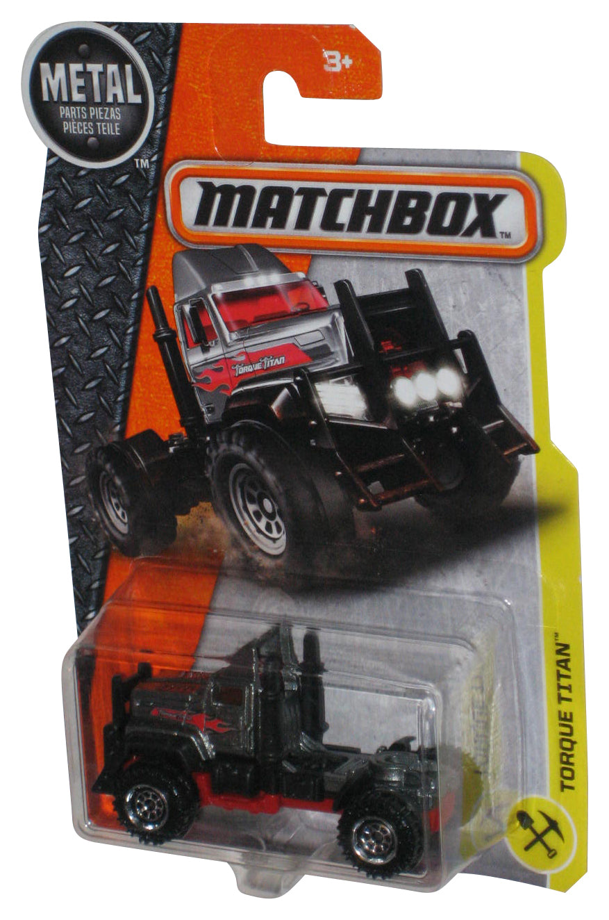 Matchbox Torque Titan (2016) Red & Black Metal Toy Truck 49/125