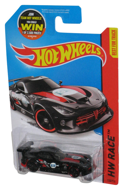 Hot Wheels HW Race (2013) Black SRT Viper GTS-R Car 150/250