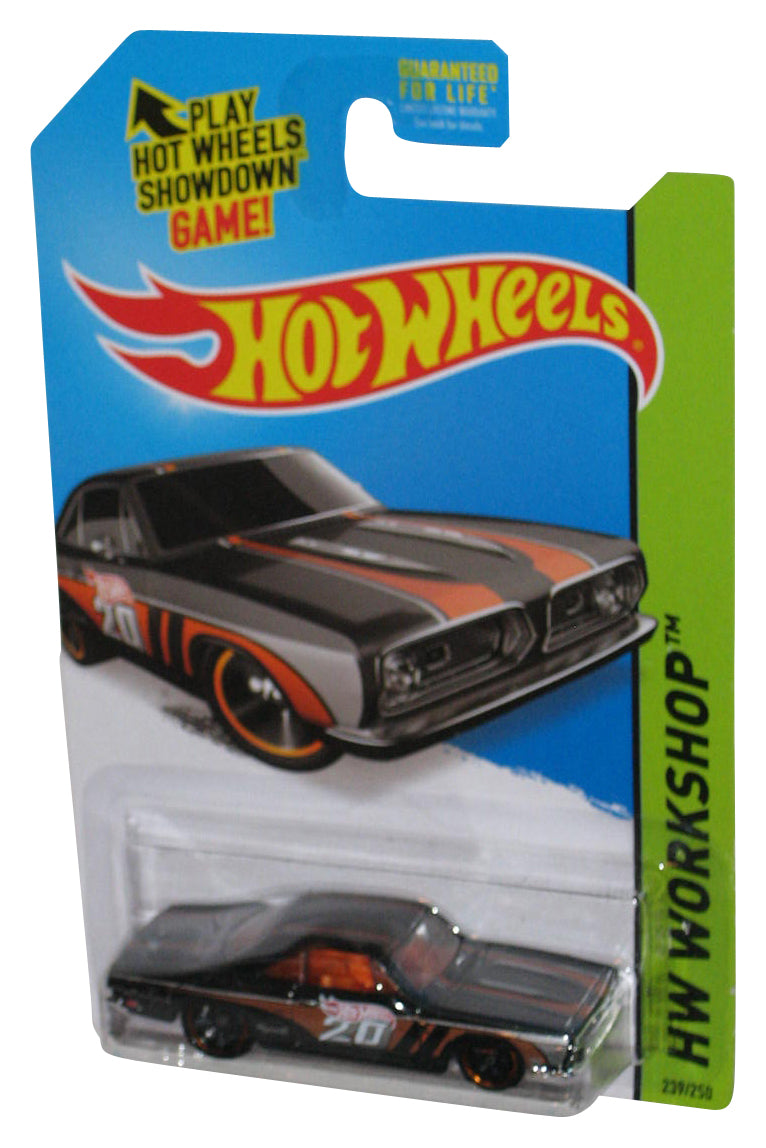 Hot Wheels HW Workshop (2013) Black '68 Plymouth Barracuda Formula S Toy Car 239/250