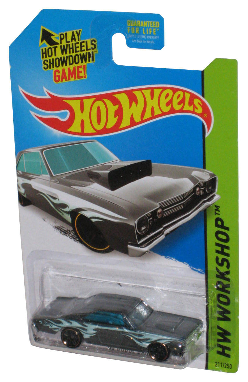 Hot Wheels HW Workshop (2013) Gray '68 Dodge Dart Toy Car 211/250