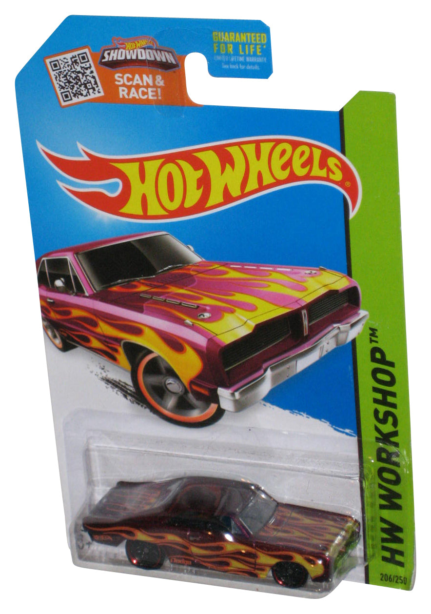 Hot Wheels HW Workshop (2013) Red '74 Brazilian Dodge Charger Car 206/250