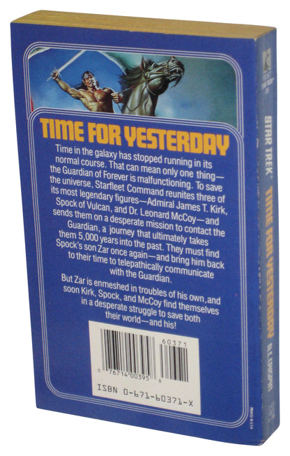 Star Trek Time For Yesterday (1988) Paperback Book No. 39