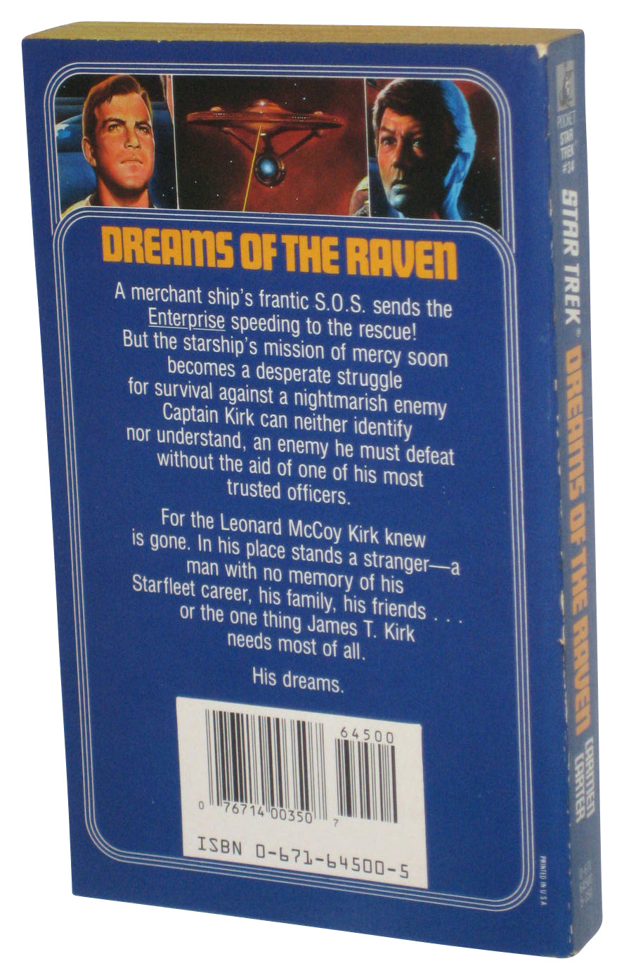 Star Trek Dreams of The Raven (1987) Paperback Book No. 34