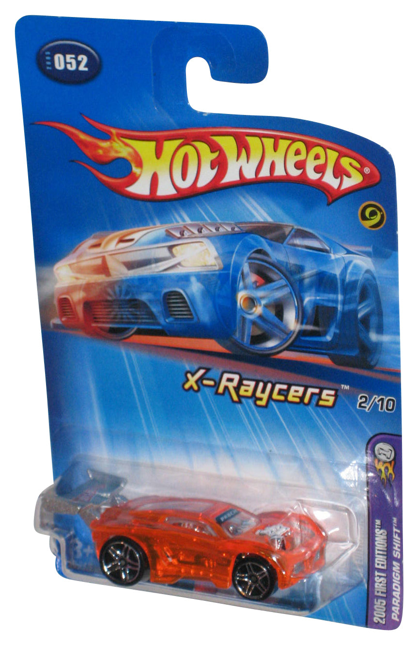 Hot Wheels 2005 First Editions Orange Paradigm Shift X-Raycers Toy Car #052