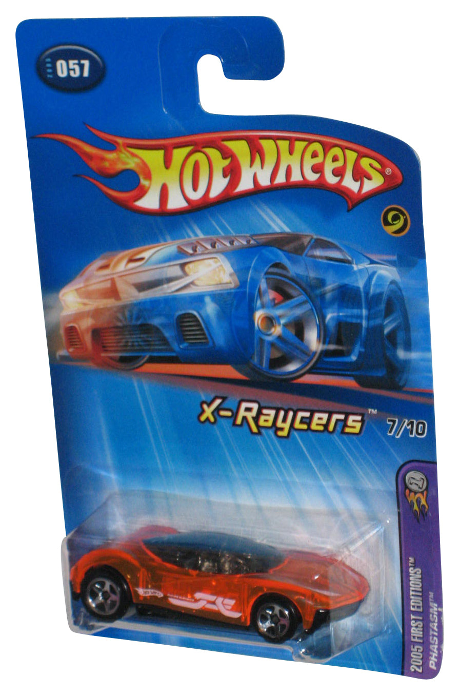 Hot Wheels 2005 First Editions X-Raycers 7/10 (2004) Orange Phastasm Car #057
