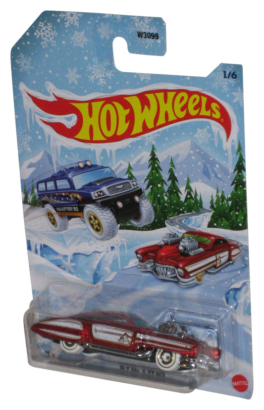 Hot Wheels Evil Twin (2020) Red Holiday Winter Christmas Toy Car 1/6