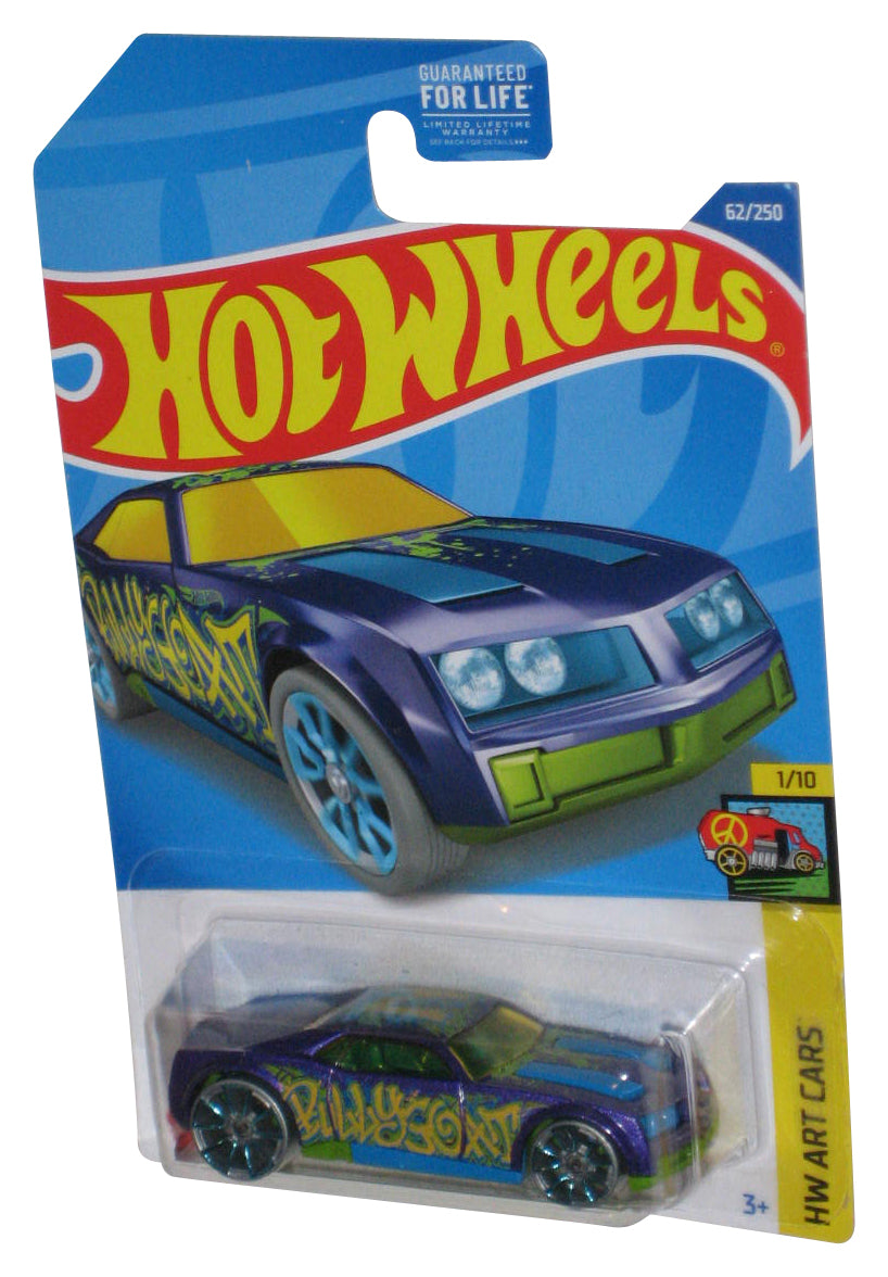 Hot Wheels HW Art (2021) Purple Die-Cast Bully Goat Toy Car 62/250