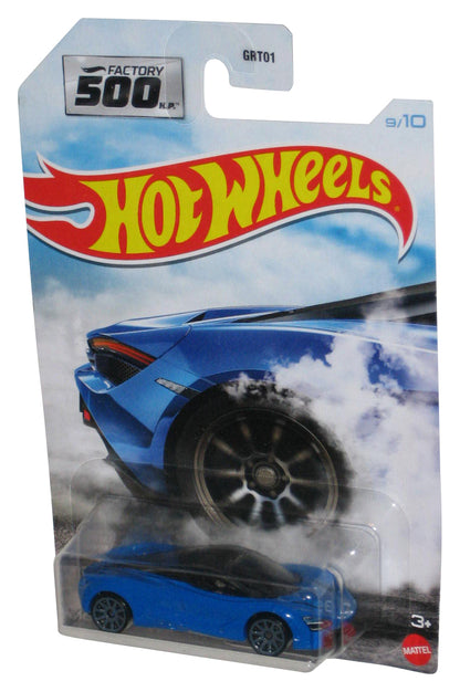 Hot Wheels Factory 500 (2020) Blue McLaren 720S Toy Car 9/10